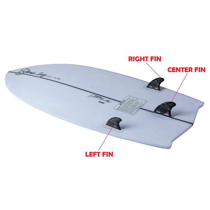 Ronix Fin-S Floating Fins 3.5"