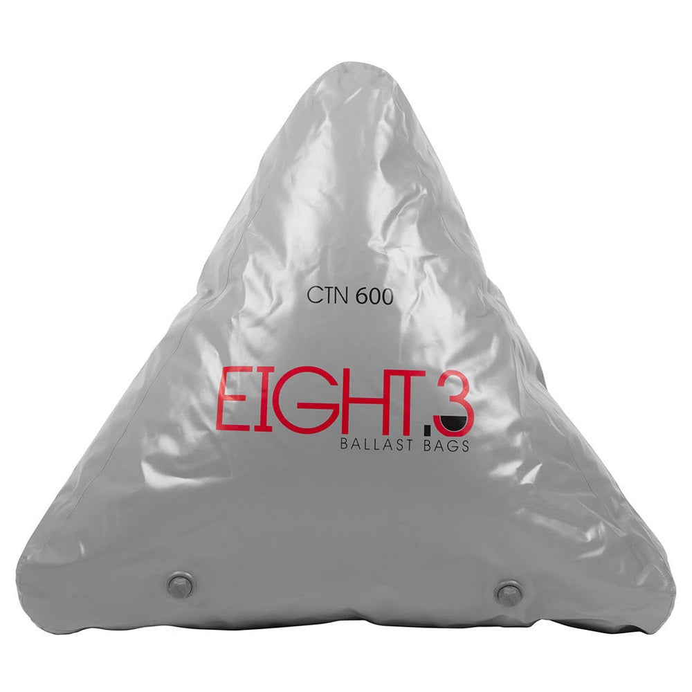 Eight.3 Plug 'N Play Triangle Bow Ballast Bag 600lbs Silver