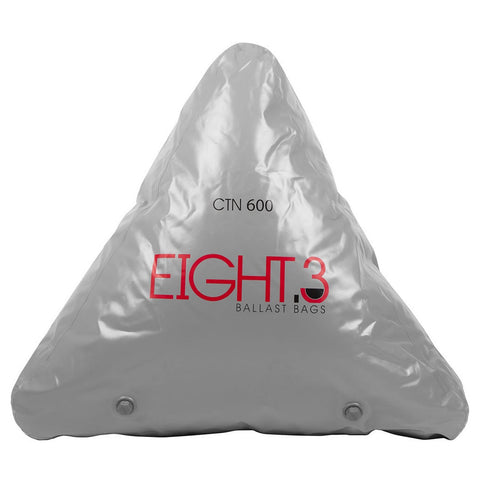 Eight.3 Plug 'N Play Triangle Bow Ballast Bag 600lbs Silver